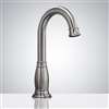 Brushed Nickel Automatic Sensor Touchless Basin Faucet
